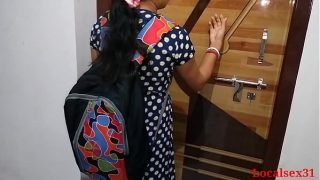 Cute Indian Tamil Girlfriend Drilled By Mamu Jaan